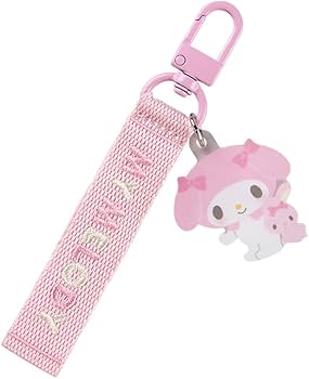 Amazon.co.jp: サンリオ(SANRIO) ロゴ刺繍タグキーホルダー