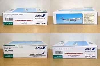 Amazon.co.jp: 全日空商事 1/200 777-9 ANA Solid fuselage model