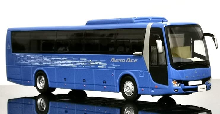 Amazon | 1/43 三菱 ふそう エアロエース バス ブルー | ミニカー
