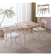 Amazon｜オーエスジェイ(OSJ) 円形 ダイニング 3点セット ダイニング