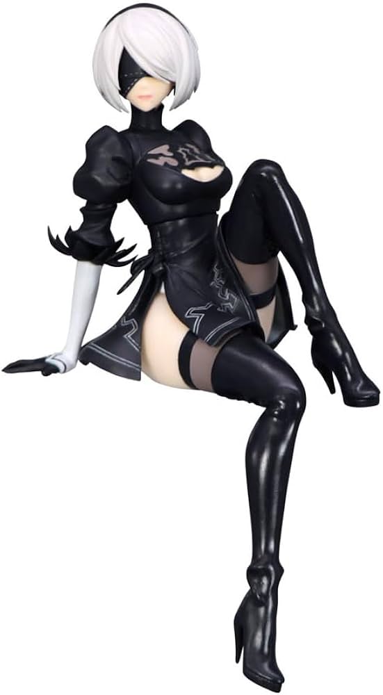 Amazon.com: Furyu NieR Automata Ver1.1a: 2B Noodle Stopper Figure