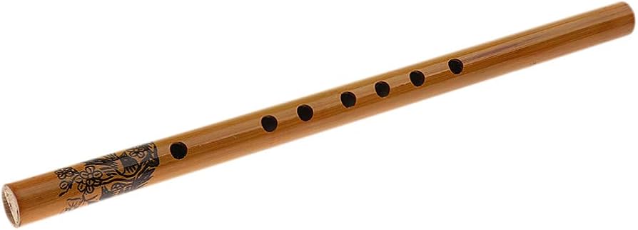 Amazon | Almencla 竹製 尺八 縦笛 贈り物 木管楽器 伝統的な手作り