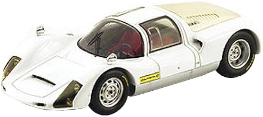 Amazon.co.jp: Spark 1/43 Porsche Carrera 6 (906-120) 1966 White