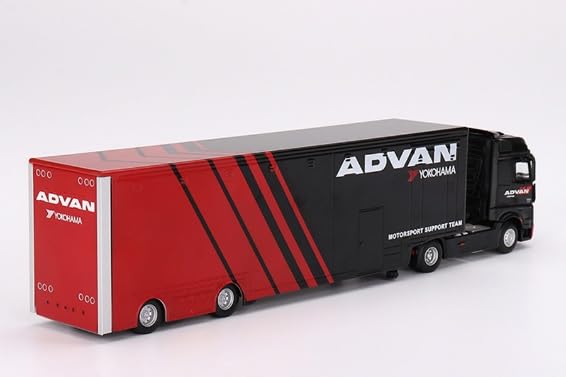 Amazon.com: MINI GT - Mercedes-Benz Actros w/Racing Transporter
