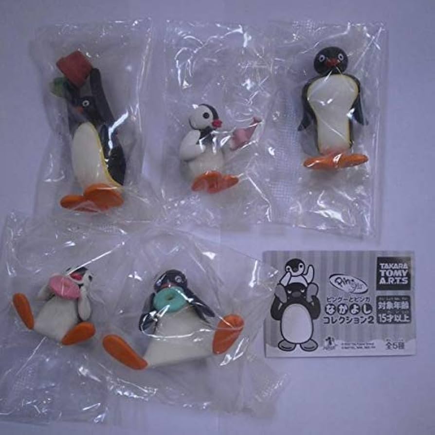 Amazon | ピングーとピンガ なかよしコレクション 2 全5種 セット お花