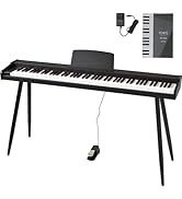 Amazon.co.jp: TORTE トルテ 電子キーボード 61鍵盤 日本語表記 300