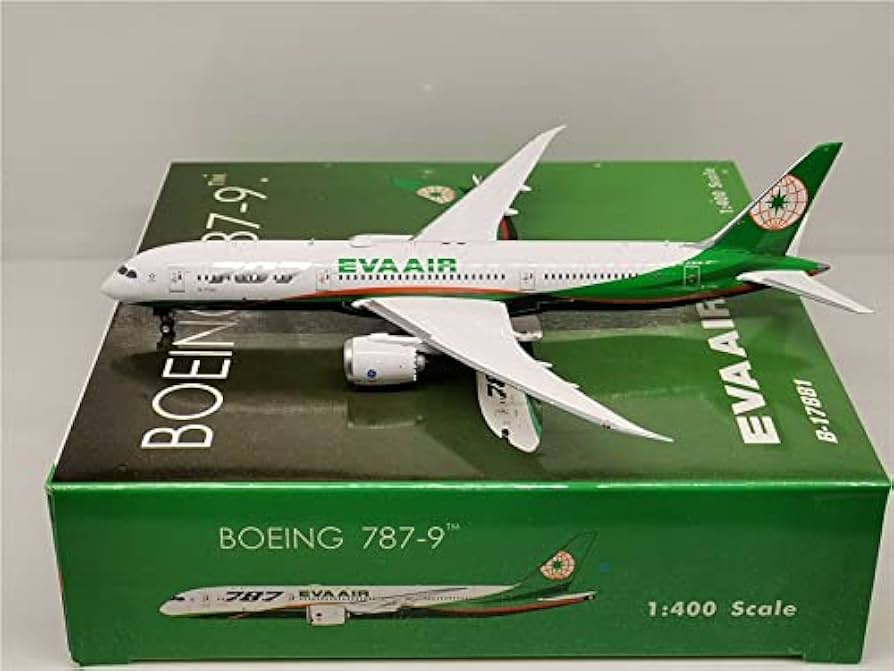 Amazon.com: Phoenix for EVA Air for Boeing 787-9 B-17881 1:400