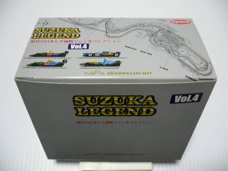 Amazon.co.jp: Kyosho 1 64 Suzuka Legend Collection Vol. 4 Benetton