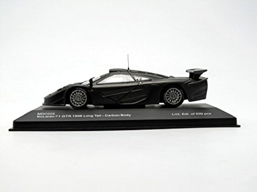 Amazon.com: IXO McLaren F1 GTR Long Tail Carbon Effect (1996) in
