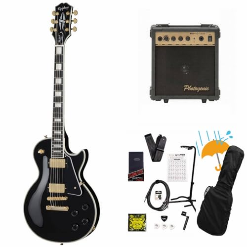 エピフォン Les Paul Collection LES PAUL CUSTOM [Ebony] (エレキ