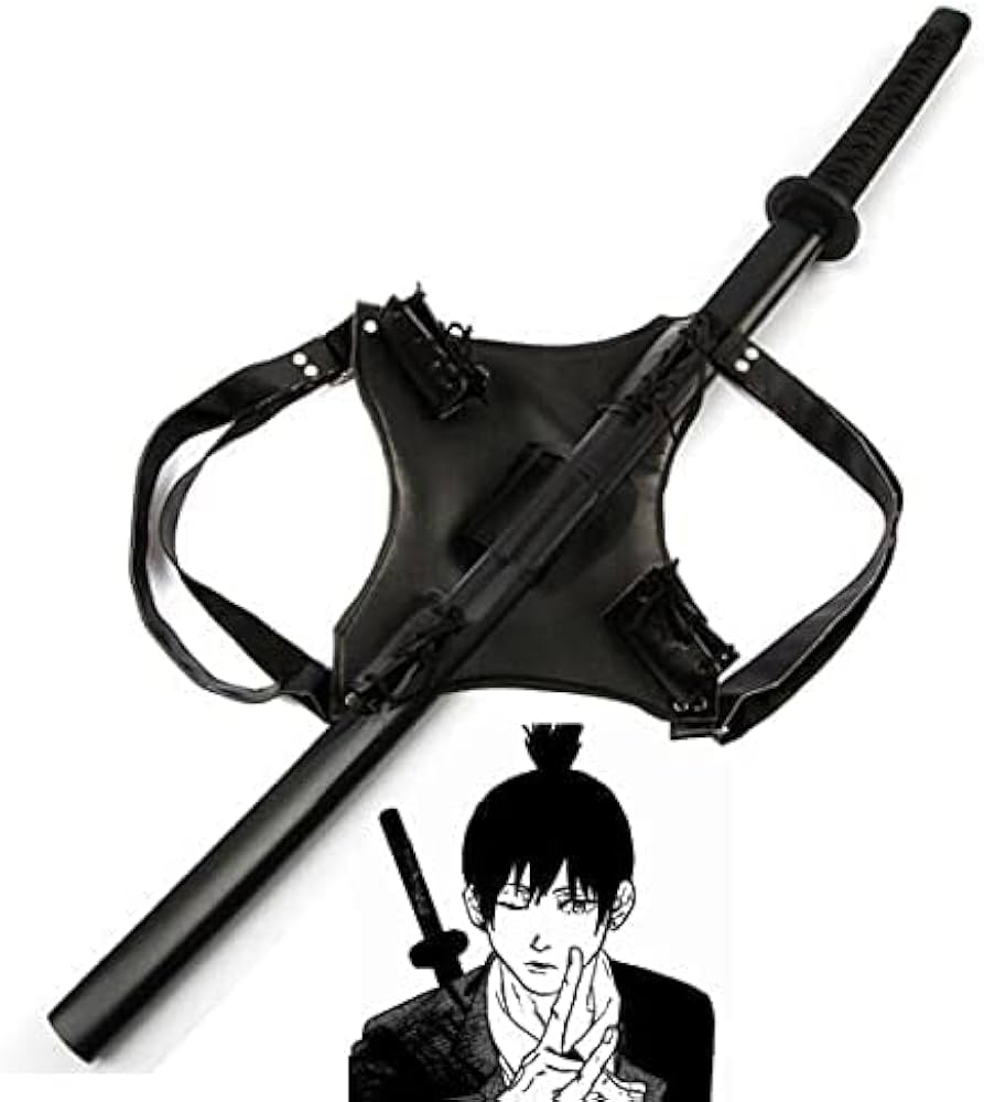 Amazon.co.jp: チェンソーマン コスプレ道具 早川 アキ 刀 武器 木製