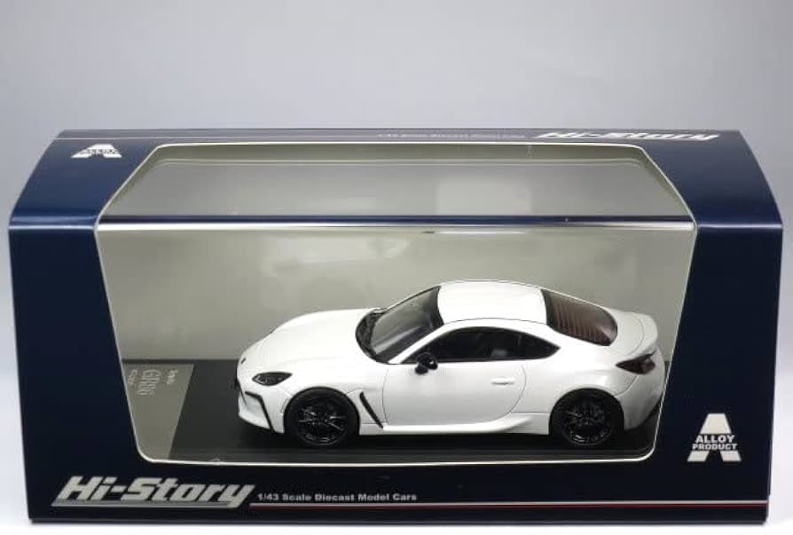 Amazon | ハイストーリー 1/43 ミニカー GR86 RZ 2021 クリスタル