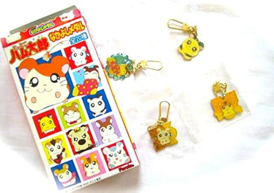 Amazon.co.jp: Furuta とっとこハム太郎 なかよしメダル4種類 : おもちゃ