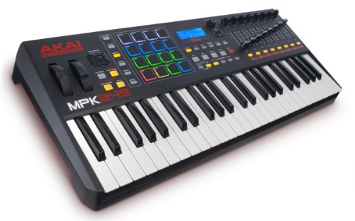 Amazon | AKAI Professional フルサイズのセミウェイト49鍵MIDI