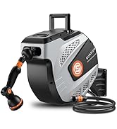 Amazon | SUNPOW ホースリール 自動巻き取り 散水ホース
