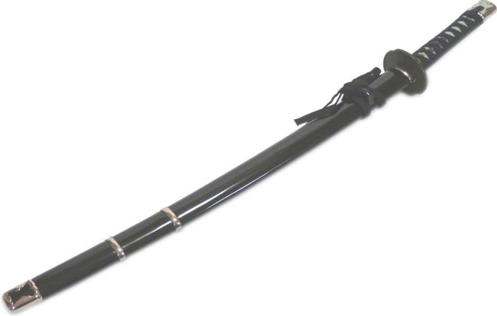 Amazon.co.jp: 侠客刀 No,30 黒鞘 舞踊刀 全長90cm 踊り用