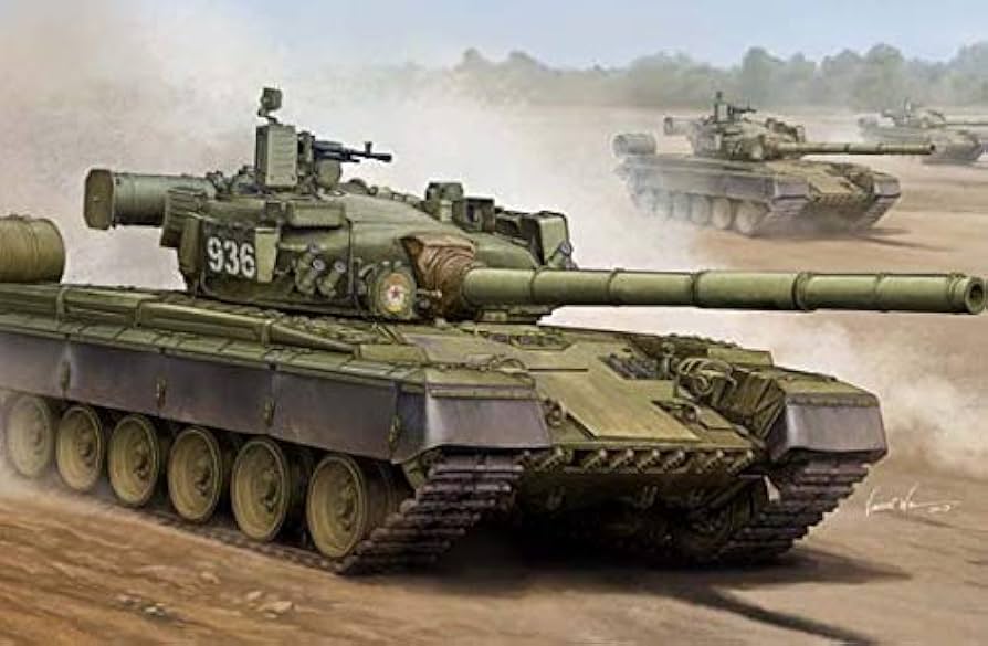 Amazon | トランペッター 1/35 ソビエト軍 T-80B 主力戦車 プラモデル