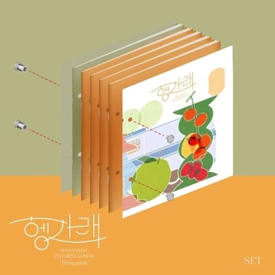Amazon.com: Seventeen 'Heng:garae' 7th Mini Album Set Version CD+