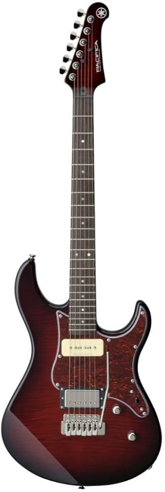 Amazon.com: Yamaha Pacifica PAC611VFM DRB Solid-Body Electric