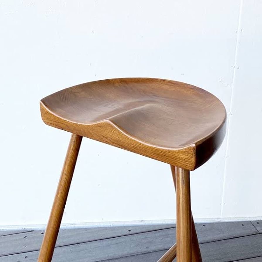 Amazon.co.jp: ウッドギャラリー樹 オーク無垢 カウンタースツール L