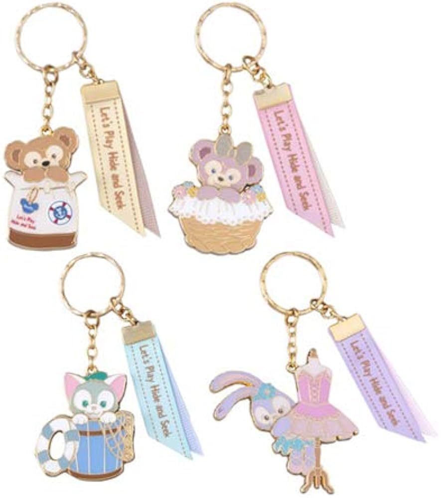 Amazon.co.jp: ダッフィー＆フレンズ キーチェーンセット ダッフィー