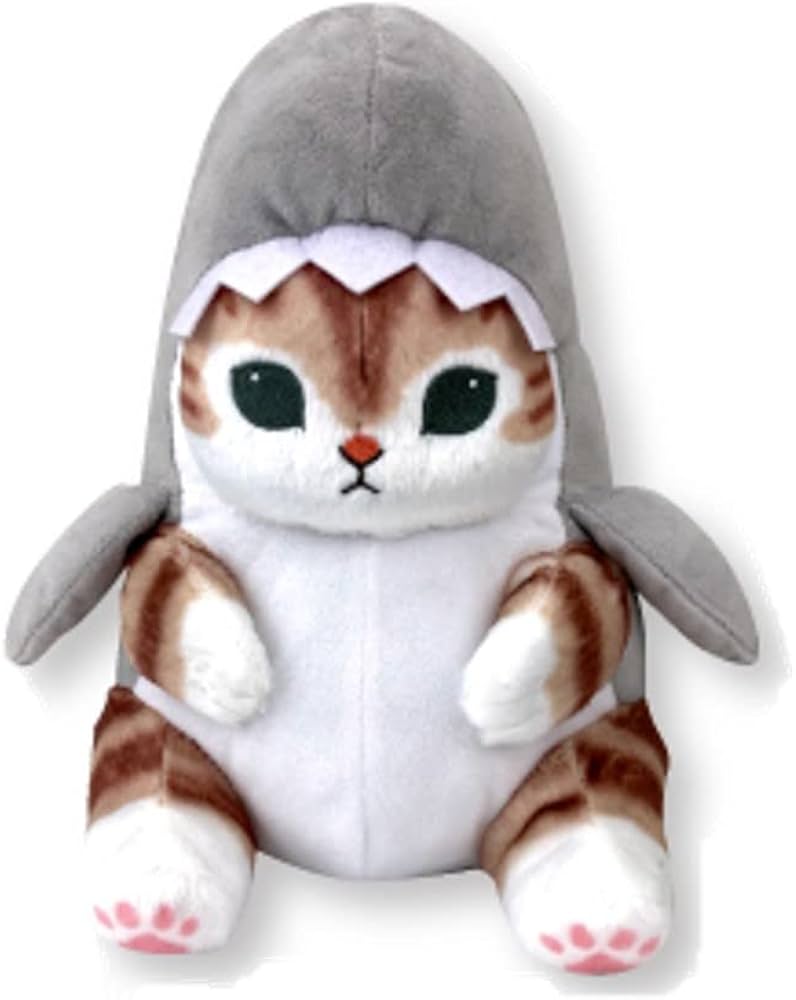 Amazon.co.jp: サメにゃん BIG ぬいぐるみ 2 さめにゃん mofusand