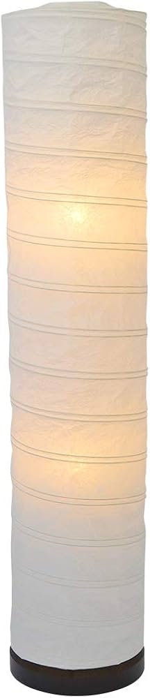 Amazon | 美濃和紙製 スタンド型フロアライト spiral スパイラル 揉み