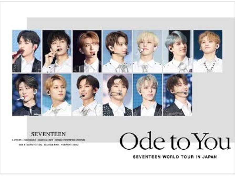 Amazon.co.jp: SEVENTEEN WORLD TOUR 'ODE TO