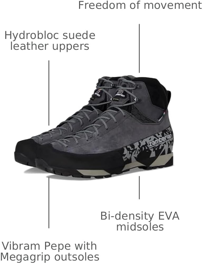 Amazon.com | Zamberlan,Men's, Salathe' Trek GTX RR,Dark Grey,8