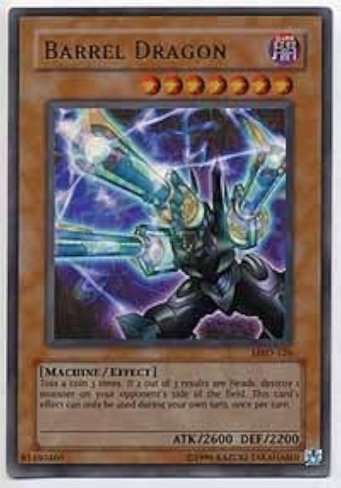 Amazon.com: Yu-Gi-Oh! - Barrel Dragon (MRD-126) - Metal Raiders