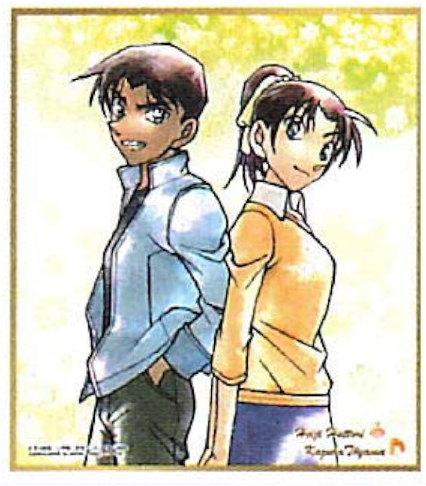 Amazon.co.jp: 名探偵コナン色紙ART3 [9.服部平次&遠山和葉](単品