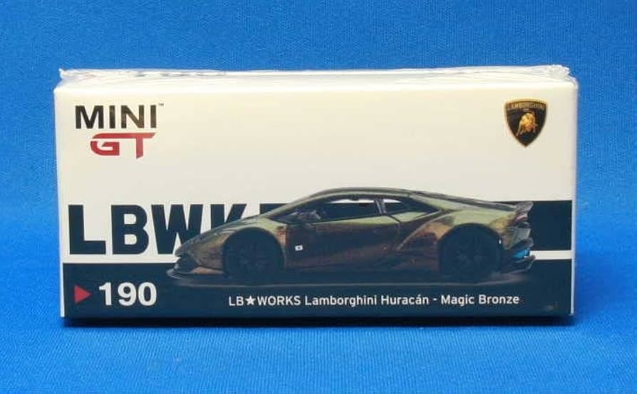 Amazon.co.jp: 1/64 MINI-GT LBWK Lamborghini Huracan (Magic Bronze