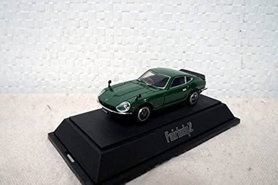 Amazon | エブロ 日産 フェアレディZ 1/43 ミニカー 緑 | ミニカー
