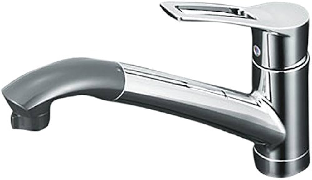 Amazon | KVK 流し台用シングルレバー式シャワー混合水栓 KM5031