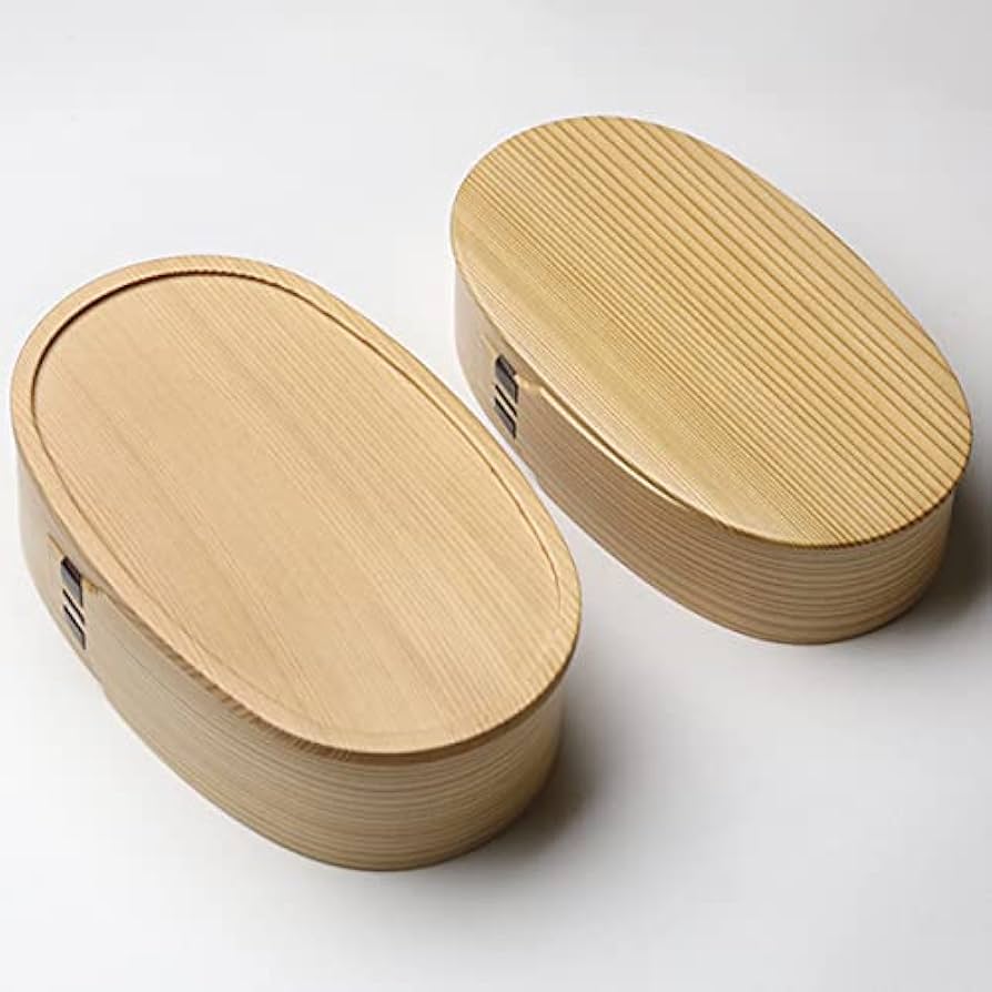 Amazon｜栗久 曲げわっぱ 弁当 レディース入子 RL｜弁当箱 オンライン通販