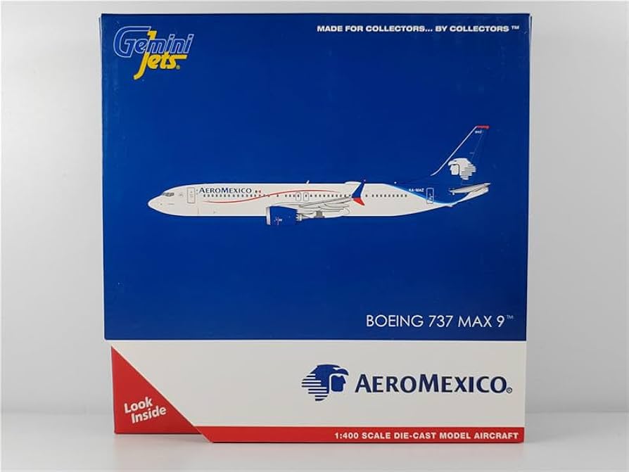Amazon.co.jp: GeminiJets 1/400 完成品 AEROMEXICO for BOEING B737