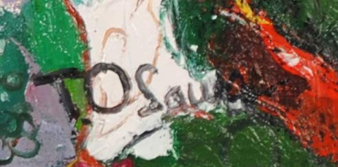 Amazon | 大沢武士 「赤富士・45」 富士山 絵画 赤富士 風景画 油絵 額