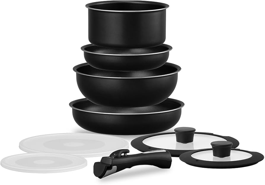 Amazon.co.jp: アイリスオーヤマ 取っ手のとれる 鍋 フライパンセット