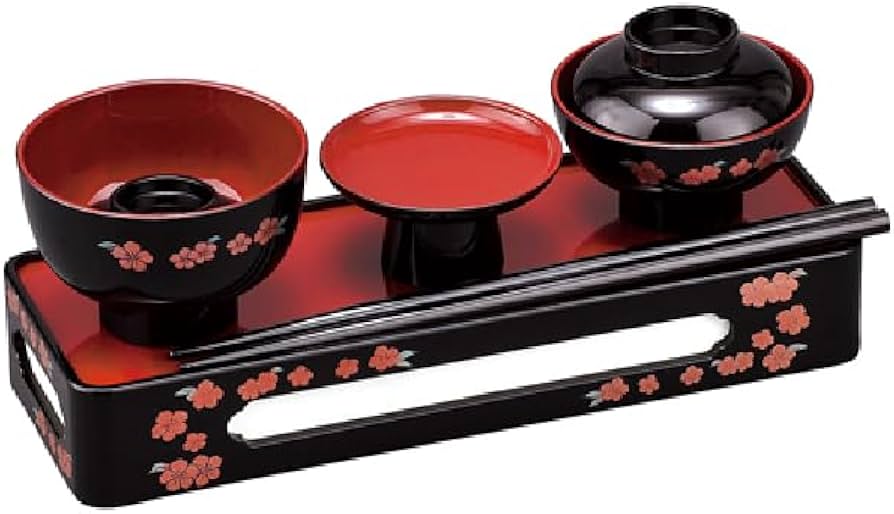 Amazon｜サンメニー 仏膳セット 仏壇 用 お供え膳 山中漆器 日本製 お