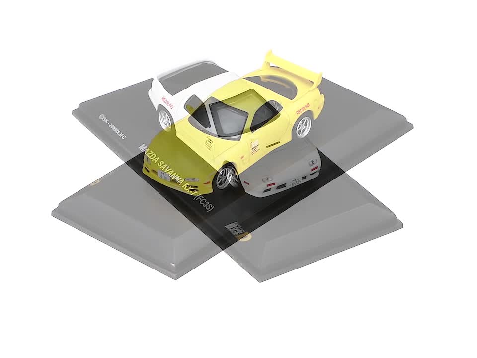 Amazon | 京商 1/64 頭文字D 新劇場版 4台セット 限定 完成品