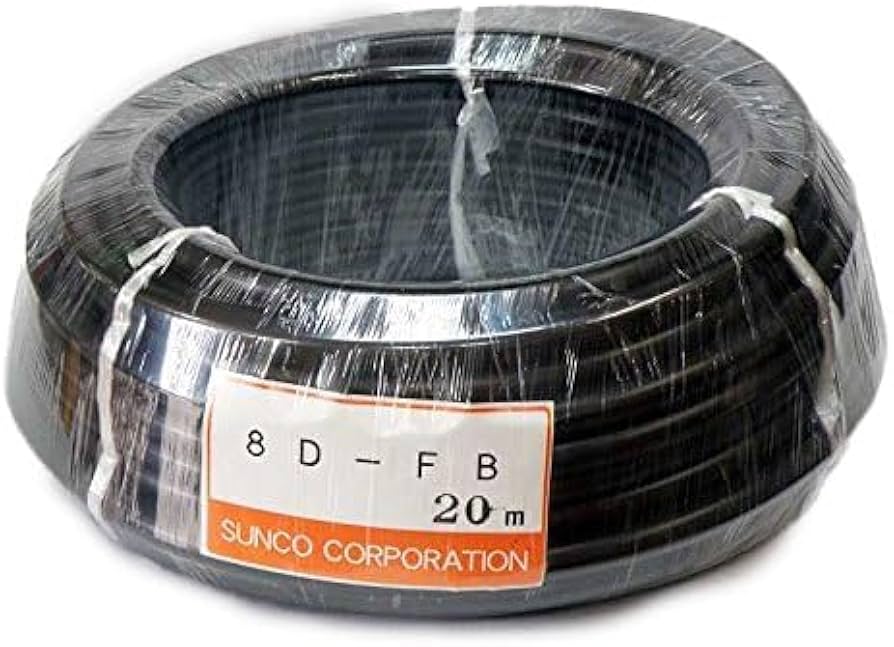 Amazon.co.jp: 同軸ケーブル 8D-FB 20m (四国電線) : 産業・研究開発用品