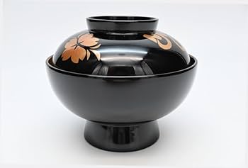 Amazon.co.jp: 輪島塗 五島屋謹製美術漆芸苑 椀 見事な 煮物椀 塗師