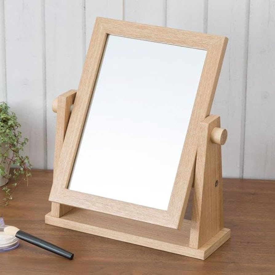 Amazon｜ニトリ 卓上ドレッサー ミラー ライトブラウン NITORI 8100685