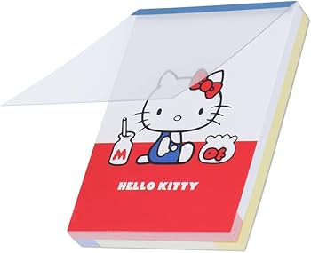 Amazon.co.jp: サンスター文具 ハローキティ メモミニ A 50th めも