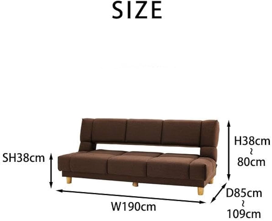 Amazon｜2人掛け ソファーベッド アイボリー色 リクライニング 寝心地