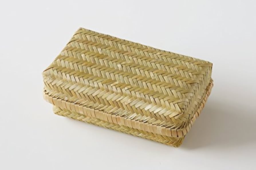 Amazon｜おにぎりを入れたい 竹 弁当箱(小サイズ/細ひご) [かごや