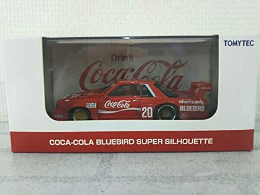 Amazon | EBBRO 1/43 コカ・コーラ ブルーバード スーパーシルエット