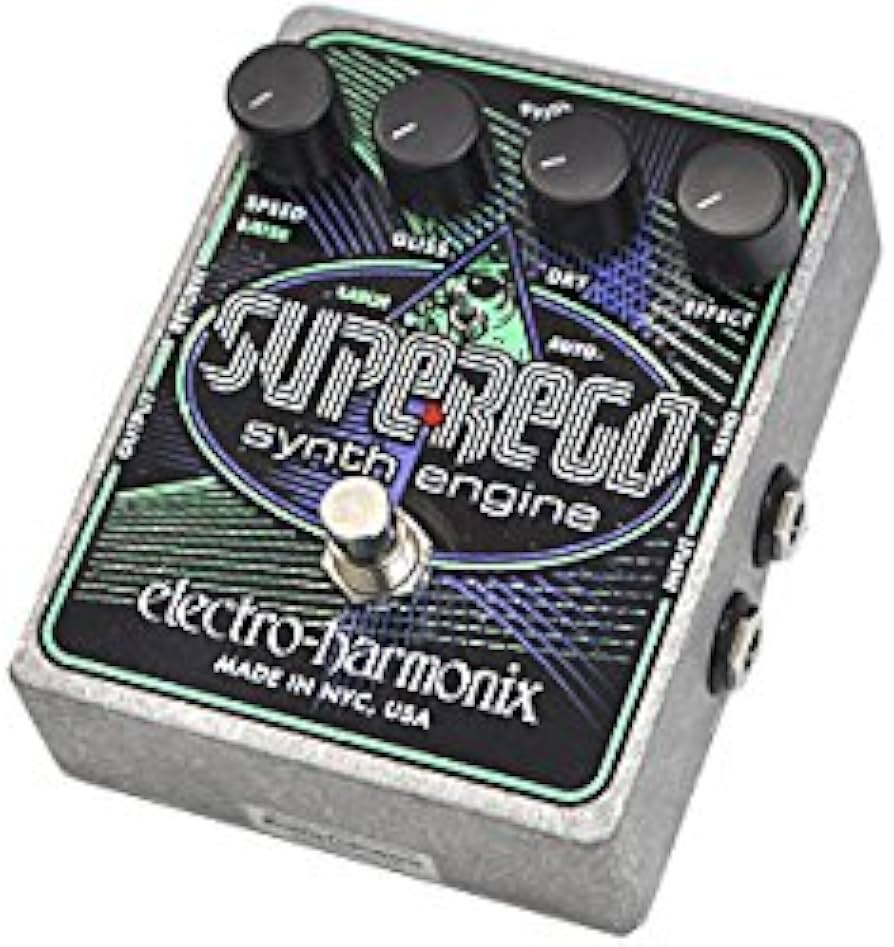Amazon | ELECTRO-HARMONIX ギター用エフェクター SUPEREGO synth
