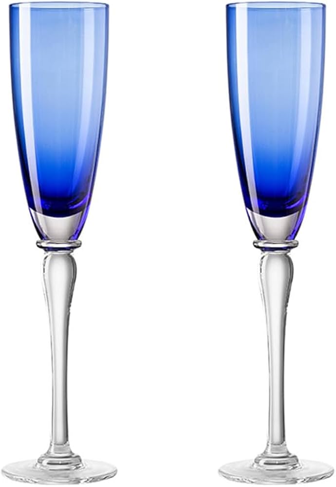 Amazon｜シャンパングラス 2個セット クリスタル グラス シャンパン
