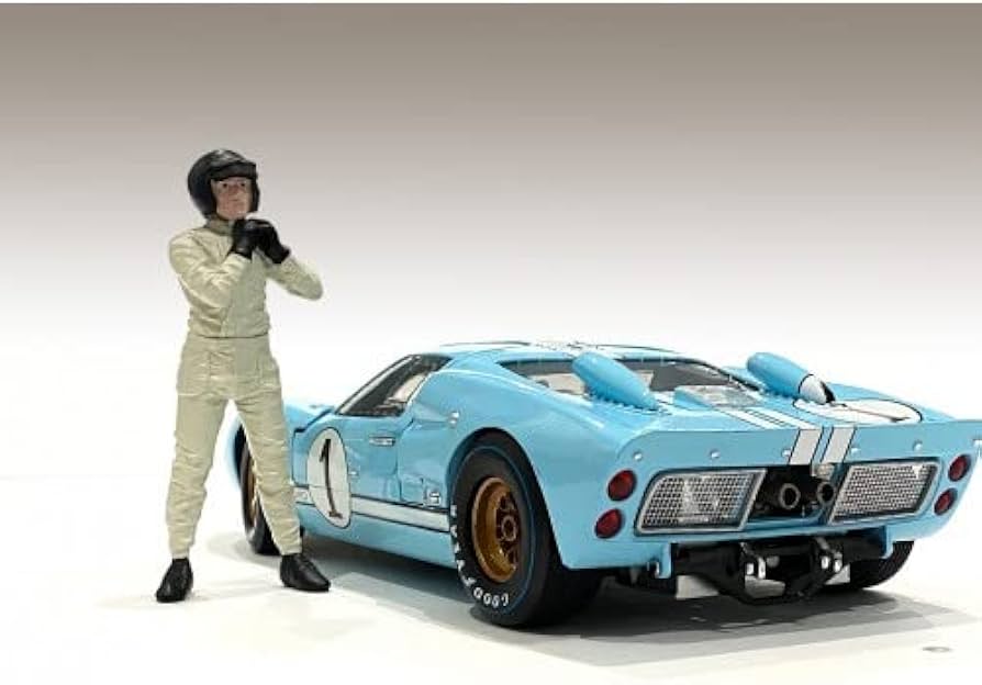 Amazon.co.jp: アメリカン ジオラマ 1/18 フィギア レースデイ1